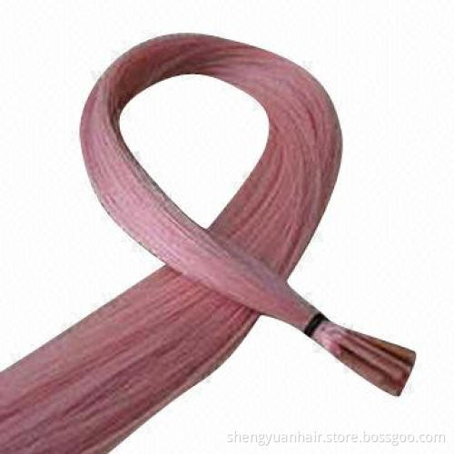 Fashionable Party Fancy Color I-tip Human Hair Extensions